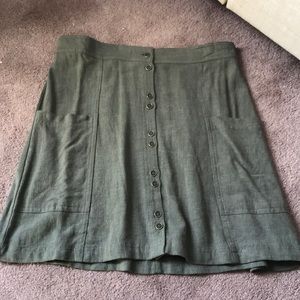 Button skirt